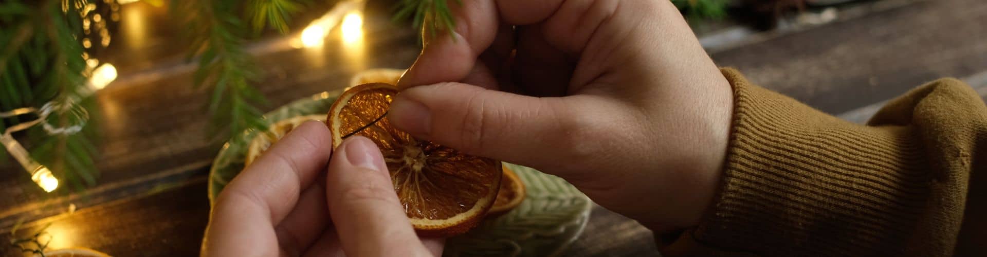 Nachhaltiger Weihnachtsbaumschmuck