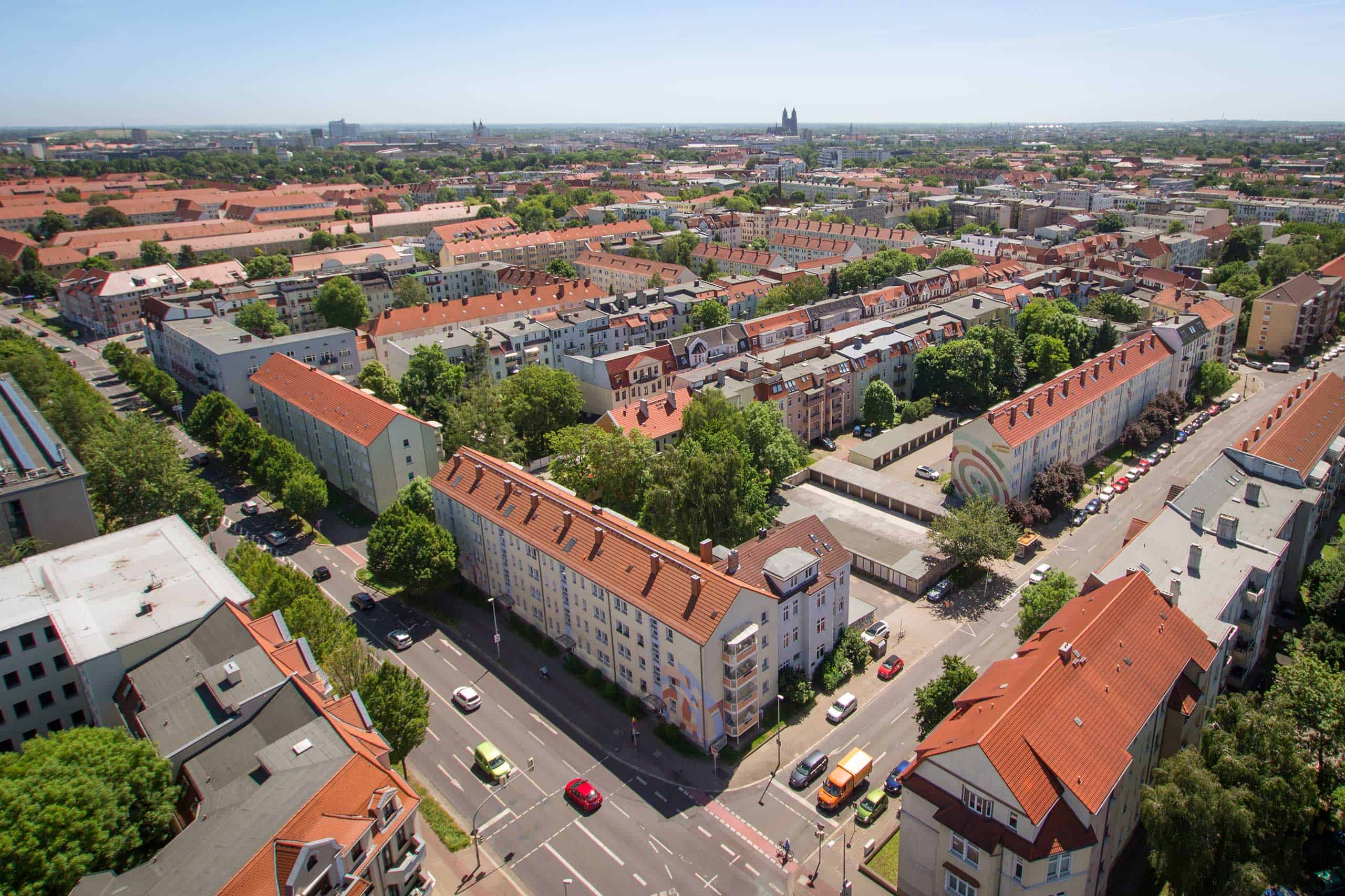 Luftbild Albert-Vater-Straße | Magdeburg Stadtfeld-Ost