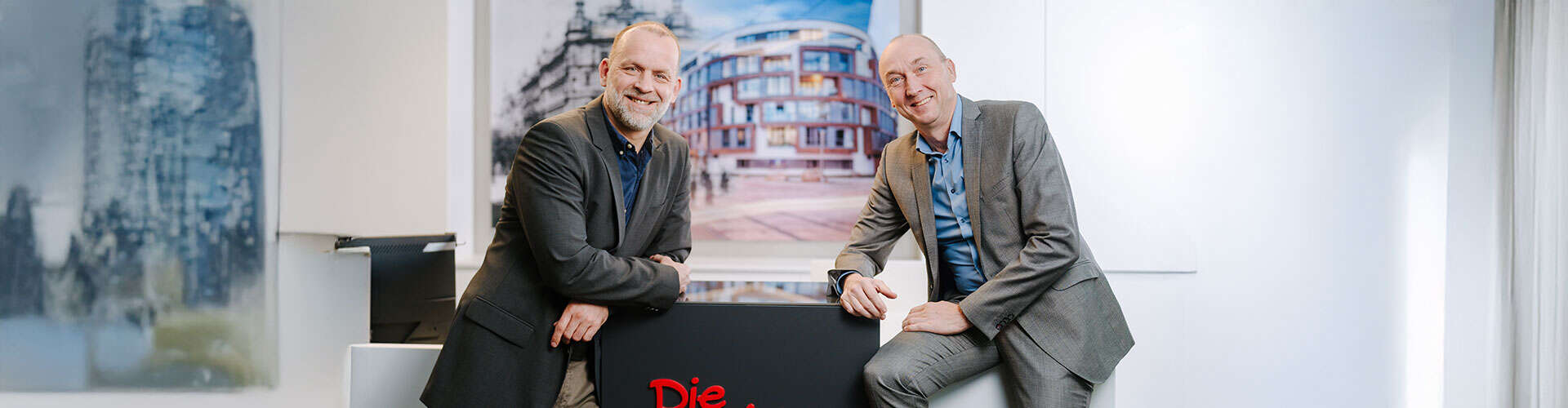 DSW-Vorstand Jörg Koßmann und Jens Schneider (v.l.n.r.)