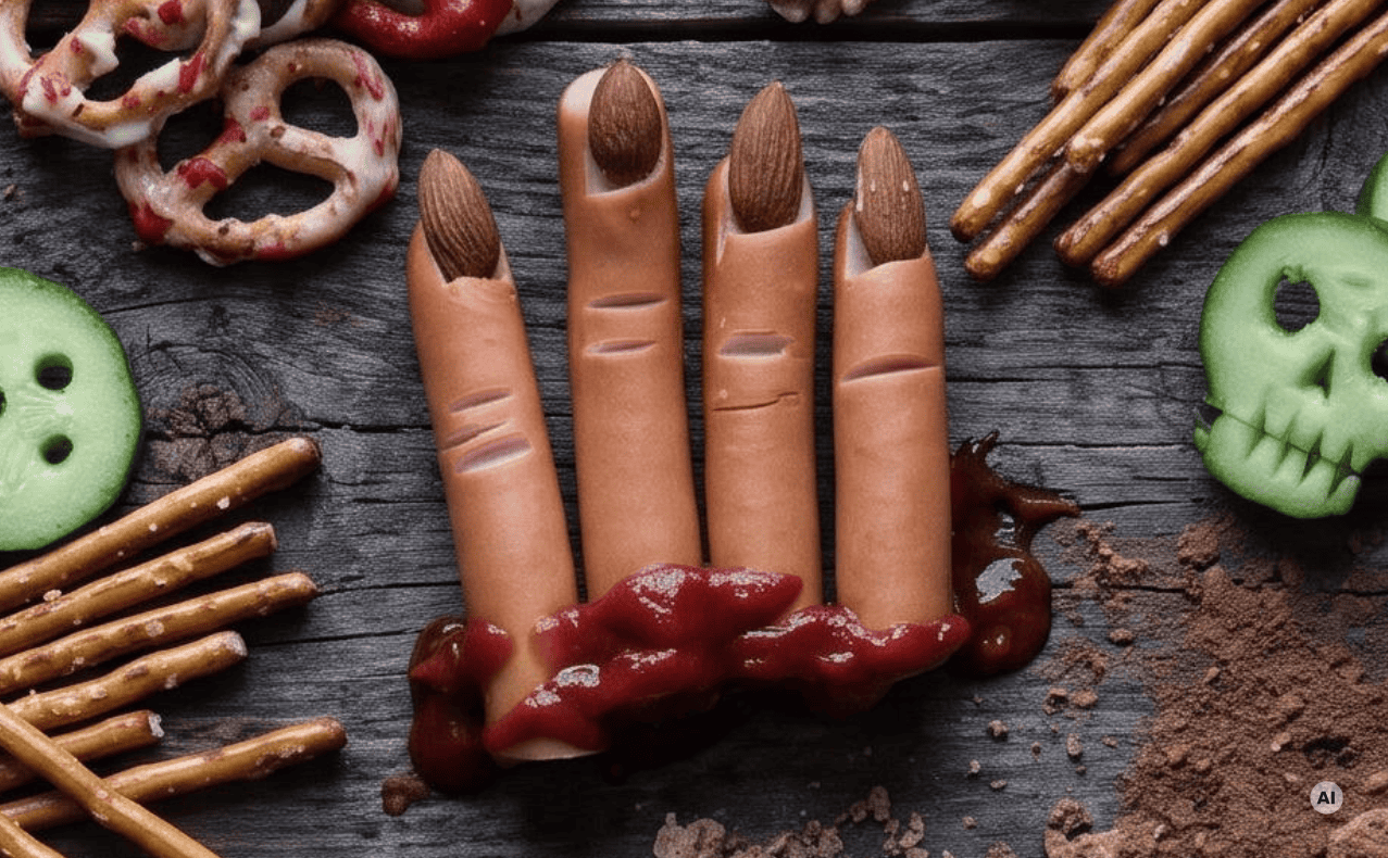 DSW-Magdeburg-Gruselsnacks-Halloween-Mumienwürstchen