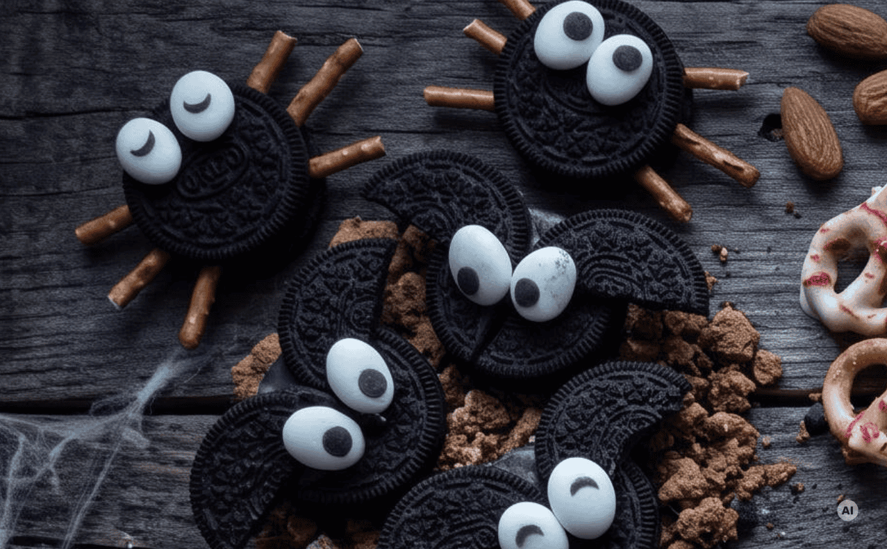 DSW-Magdeburg-Gruselsnacks-Halloween-Oreo-Spinnen