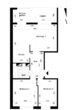 Grundriss - 3-Raumwohnung mit Balkon im Lieblingskiez