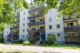Hausansicht - 3-Raumwohnung mit großem Balkon Nähe Flora-Park