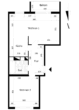 Grundriss - Schöne helle 2-Raumwohnung mit Nähe zum Bördepark