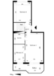 Grundriss - 3-Raumwohnung mit Balkon im Lieblingskiez