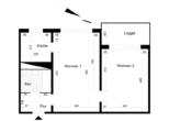 Grundriss - Bezahlbare 2-Raumwohnung mit guter Verkehrsanbindung