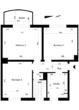 Grundriss - Großzügige 3-Raumwohnung in Top-Lage sucht Sie