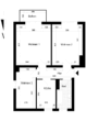 Grundriss - Tolle 3-Raumwohnung & den Nordpark vor der Tür