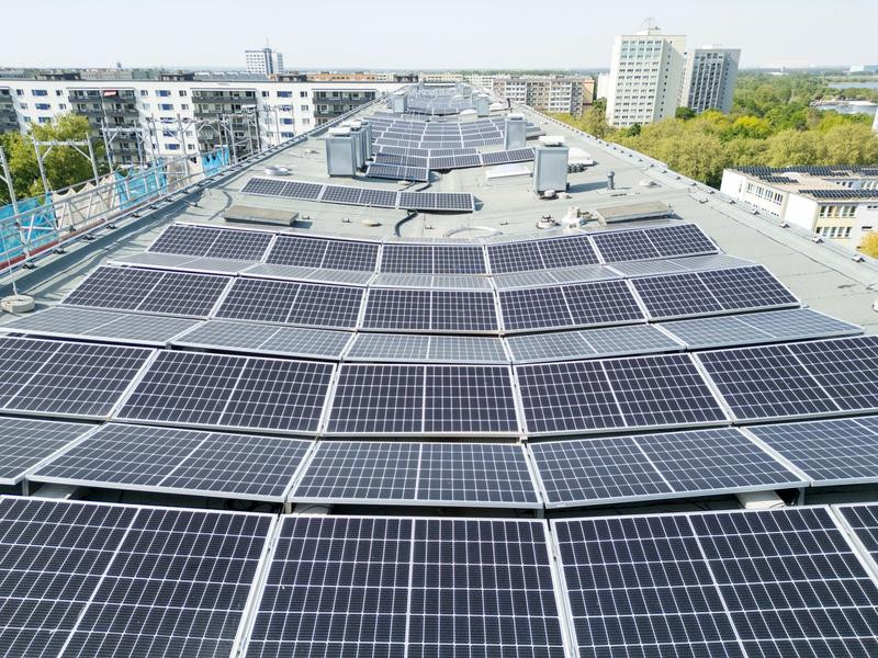 Lutbild - Photovoltaik, kurz PV-Anlage