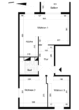 Grundriss - 3-Raumwohnung mit Balkon im Lieblingskiez
