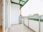 geräumiger Balkon mit Ausblick - 3-Raumwohnung mit Wohnküche
