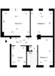 Grundriss - Tolle 3-Raumwohnung mit guter Verkehrsanbindung