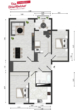 Grundriss - Großzügige 4-Raumwohnung mit tollem Grundriss